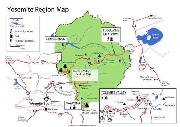 YosemiteRegionMap_2400 – Yosemite Bug Rustic Mountain Resort