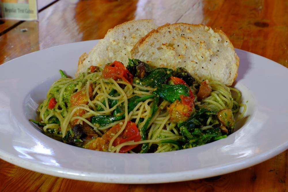 June Bug Cafe Dinner Pasta