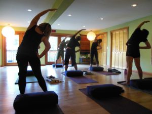 Yosemite Health Spa yoga class