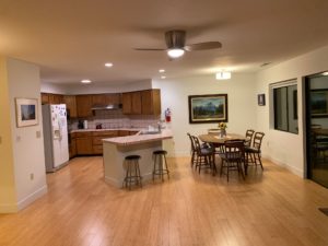 Buckskin vacation house dining room and kitchen